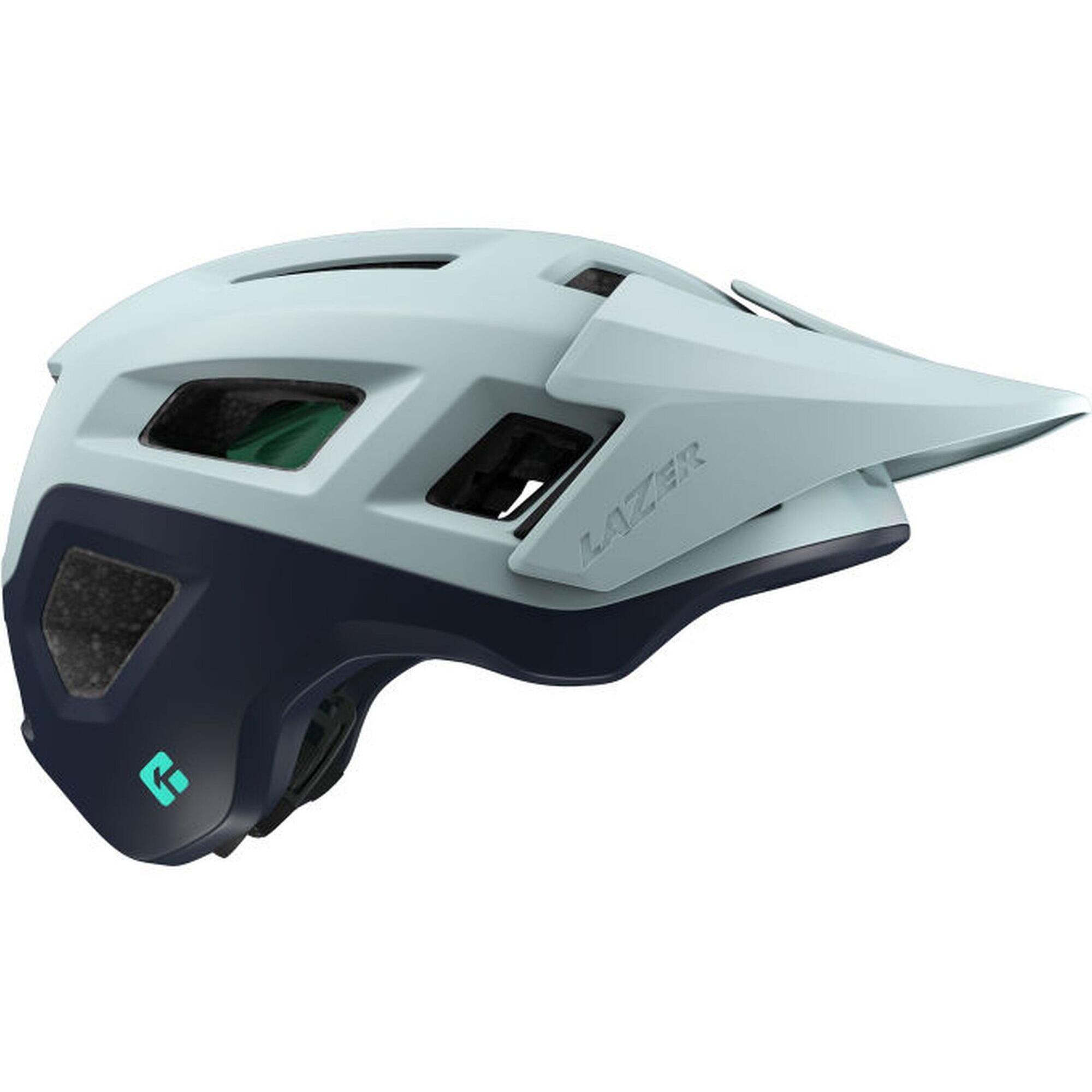 LAZER Kask MTB Coyote KinetiCore, jasnoniebieski