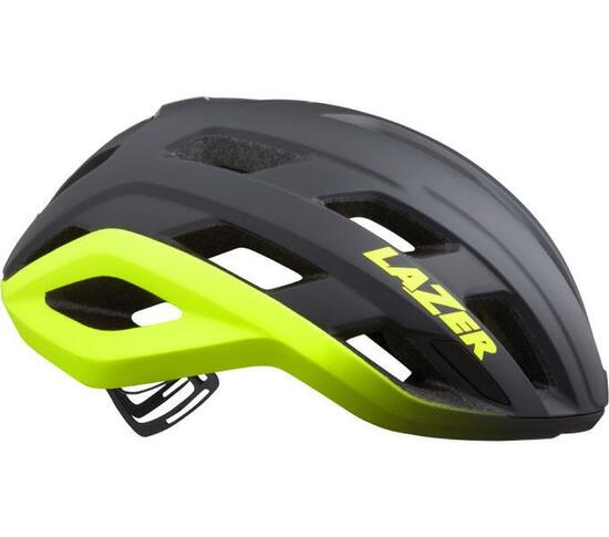 Fahrradhelm Strada KinetiCore, Matte Dark Grey Flash Yellow