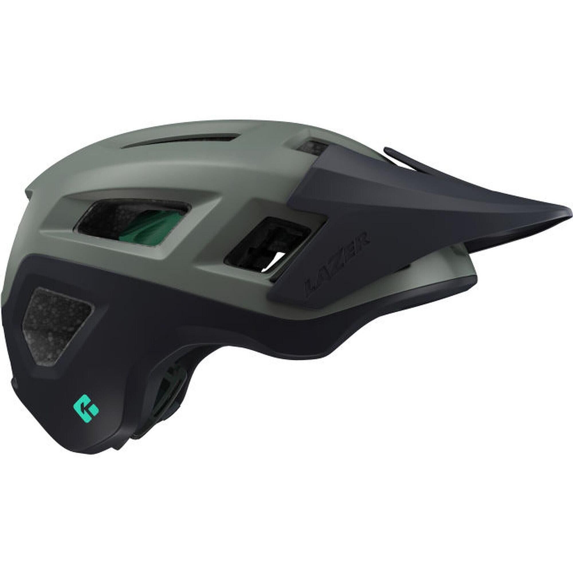 LAZER Lazer Coyote KinetiCore Cycle Helmet Matt Dark Green