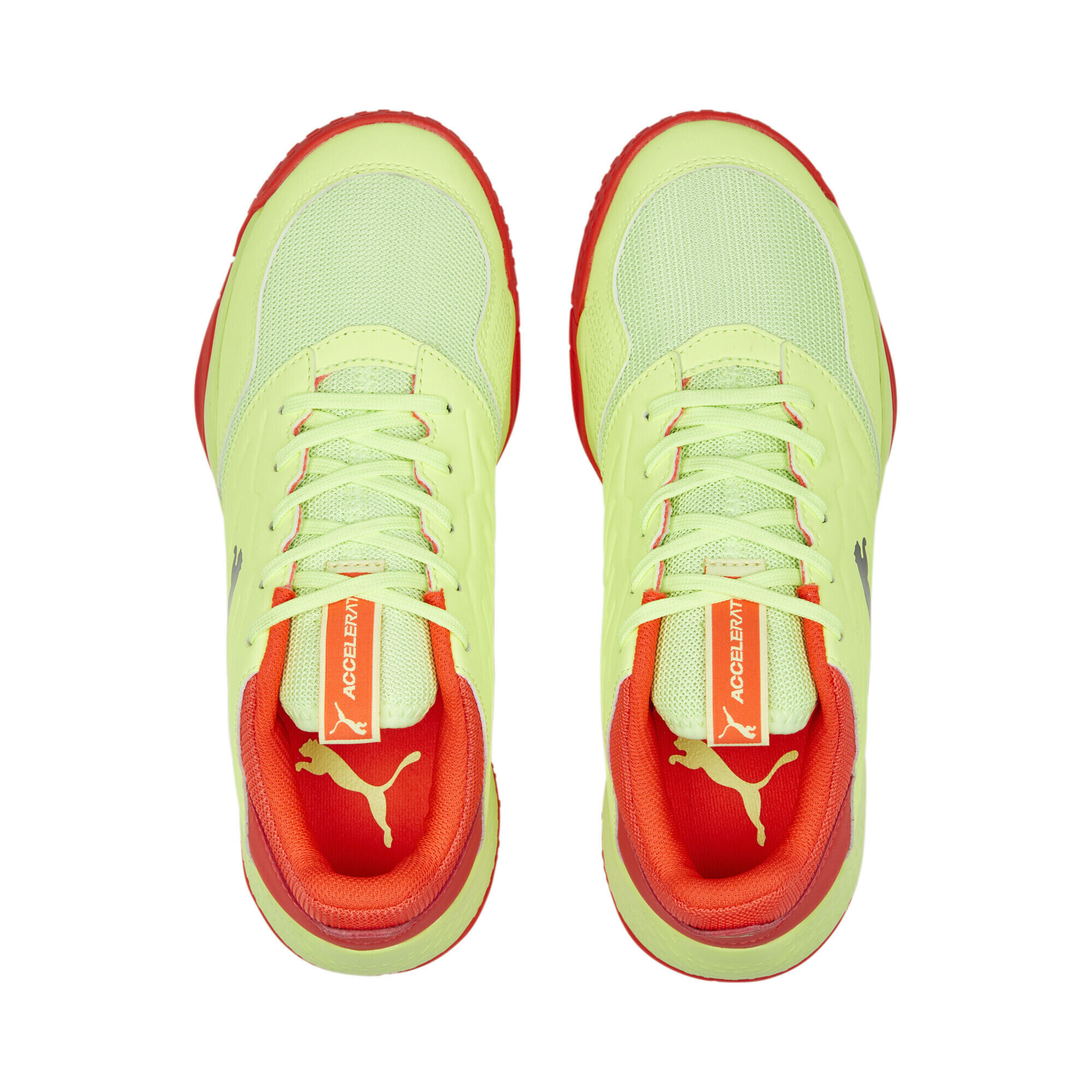 Zapatillas de balonmano Niños Accelerate Turbo II PUMA Amarillas 6/6