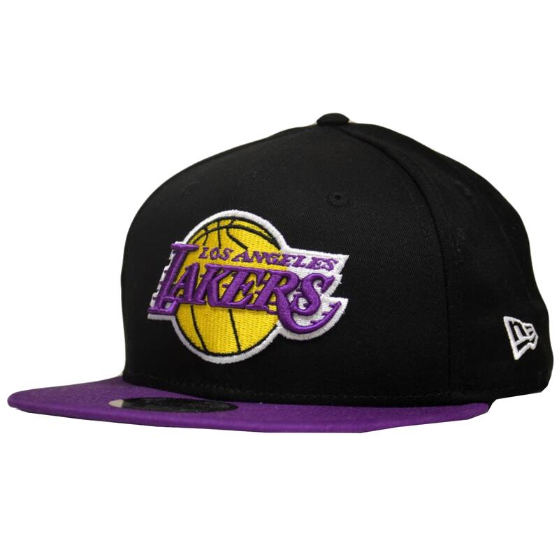 Férfi baseball sapka, New Era 9FIFTY Los Angeles Lakers NBA Cap, fekete