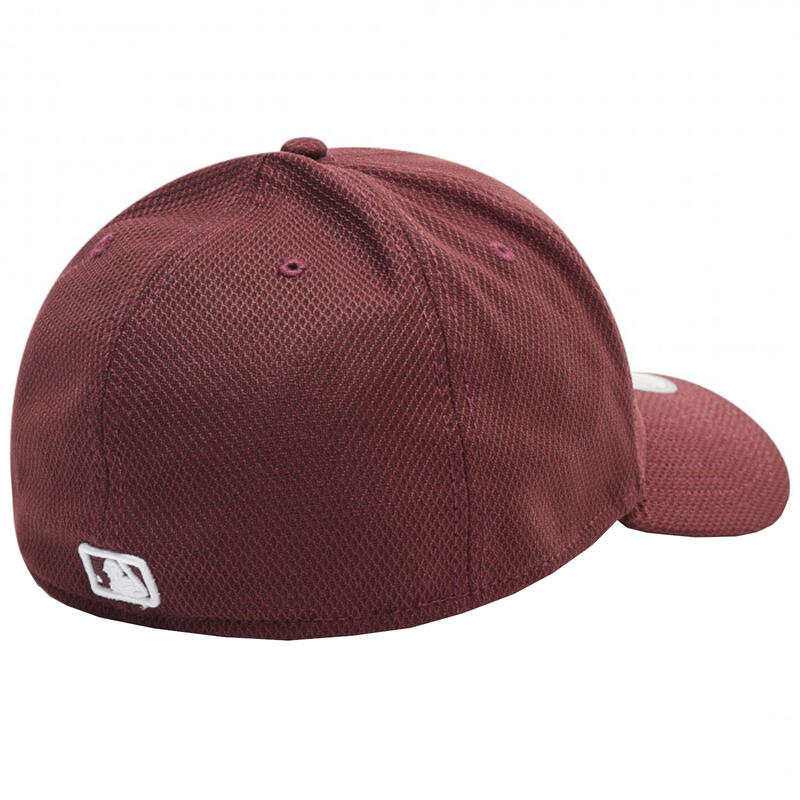 Férfi baseball sapka, New Era 39THIRTY New York Yankees MLB Cap, burgundia