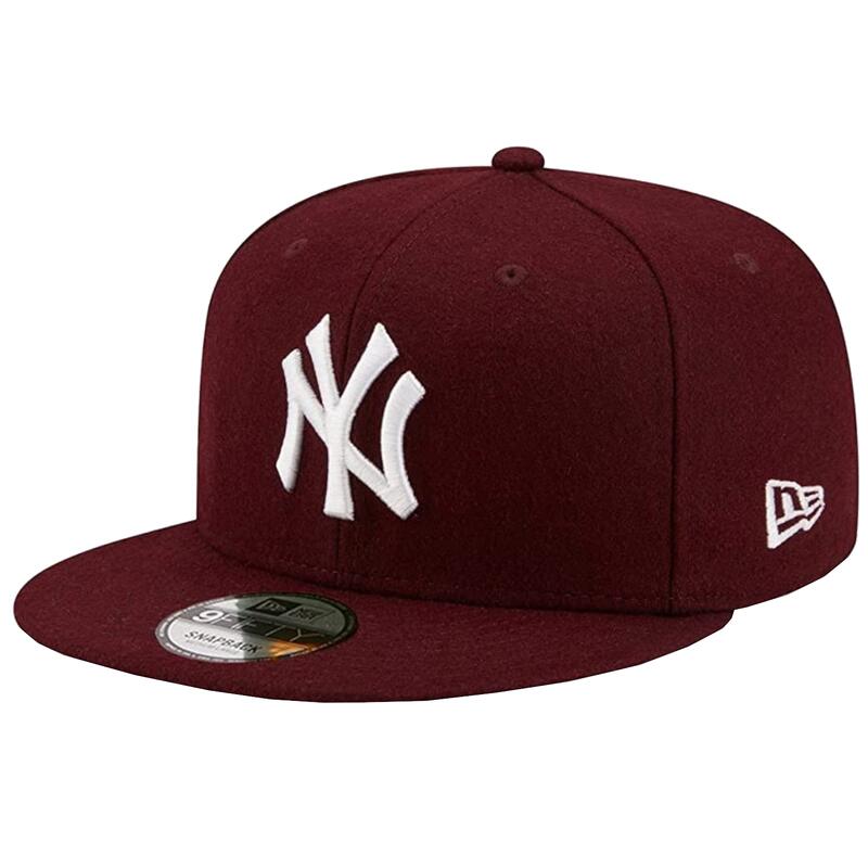 Női baseball sapka, New Era New York Yankees MLB 9FIFTY Cap, burgundia