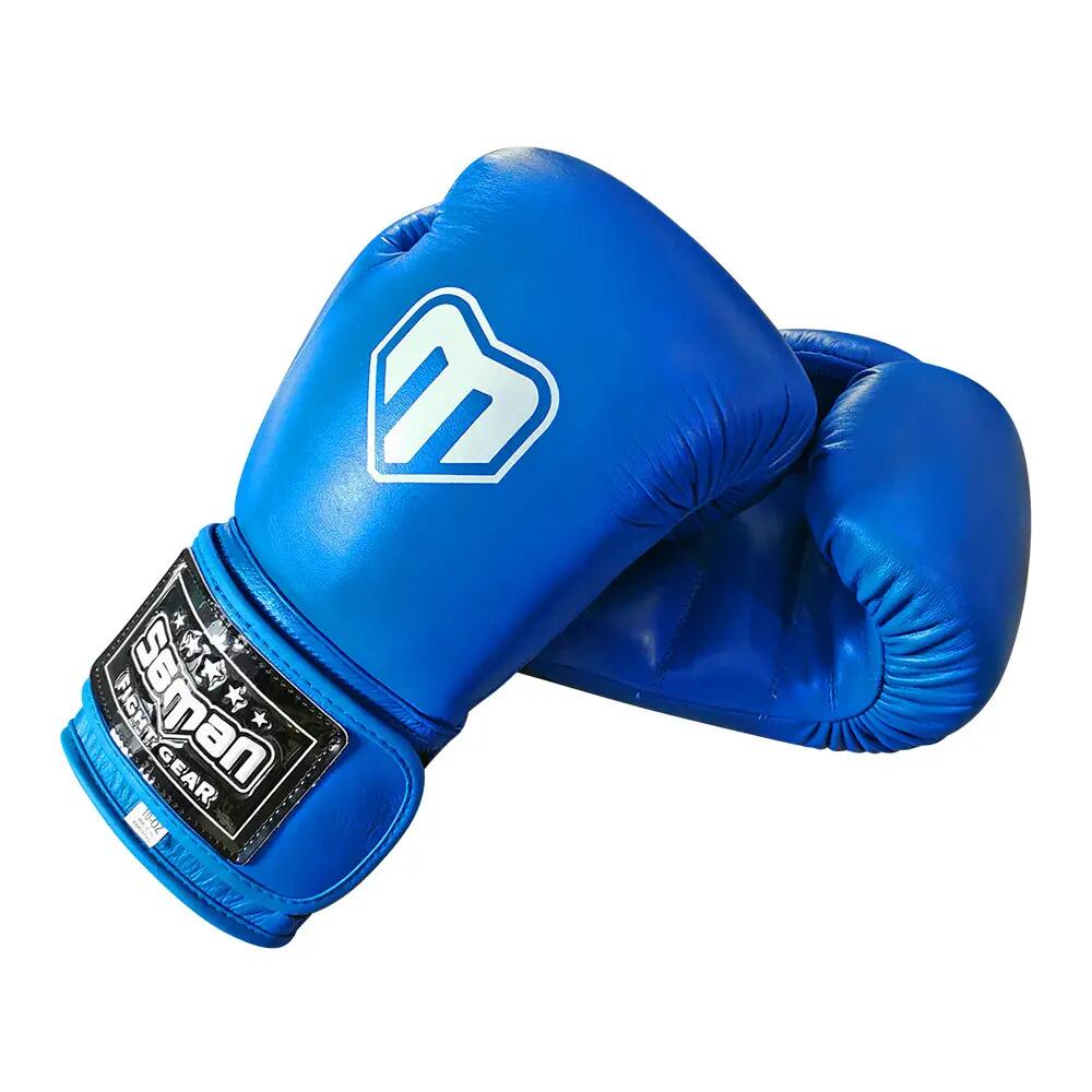 Boxkesztyű, Saman, Competition, valódi bőr, kék 2/2