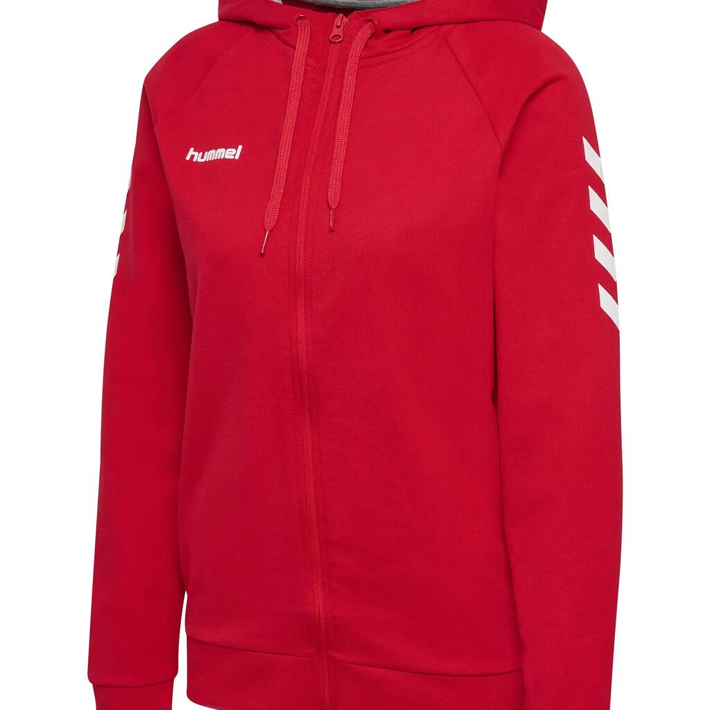Women's zip-up hoodie Hummel hmlGO cotton