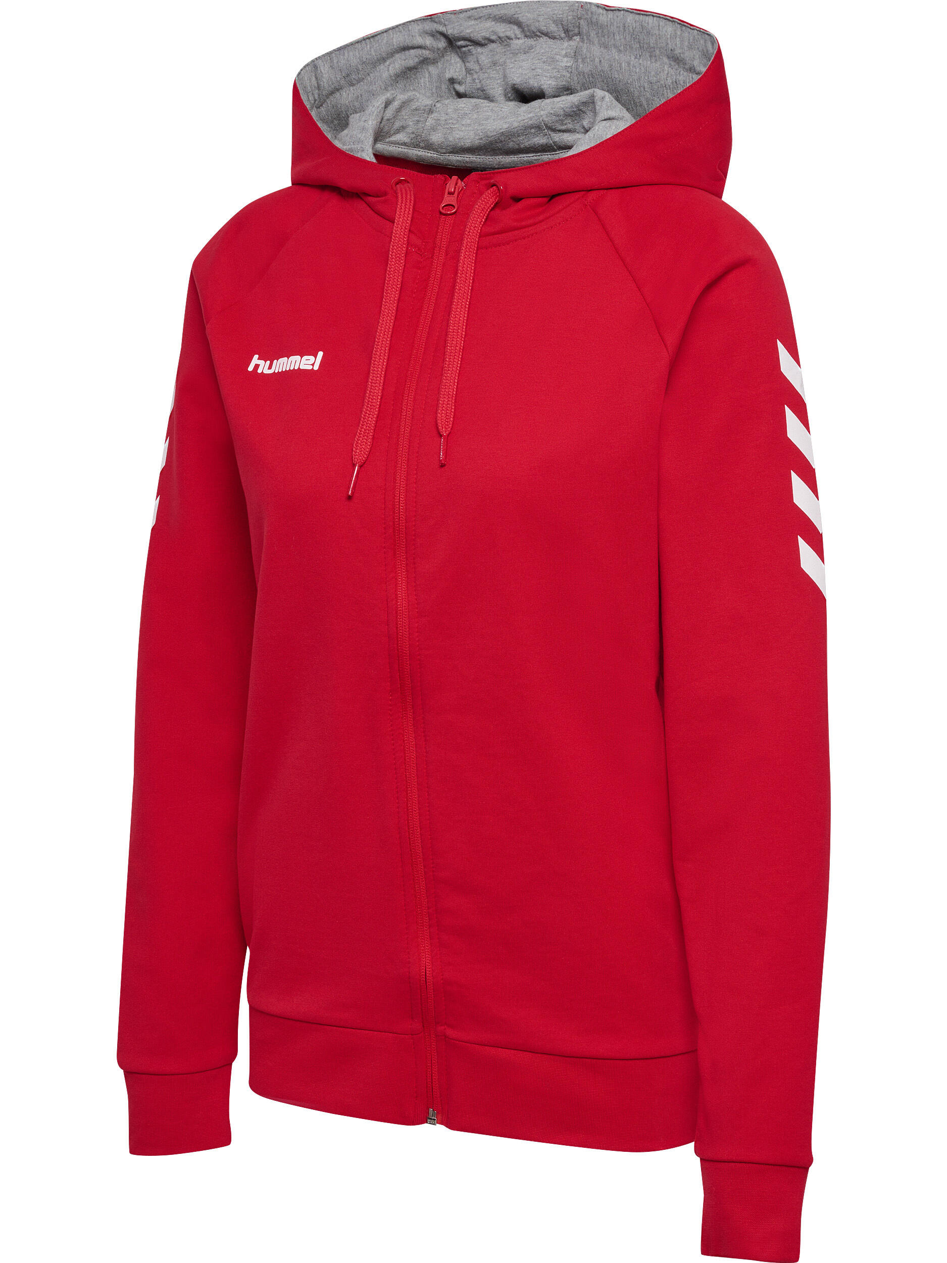 Giacca zip a donna con cappuccio Hummel hmlGO cotton 7/7