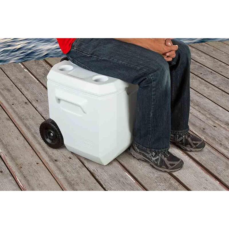 Lodówka pasywna Coleman 50QT wheeled Marine Cooler