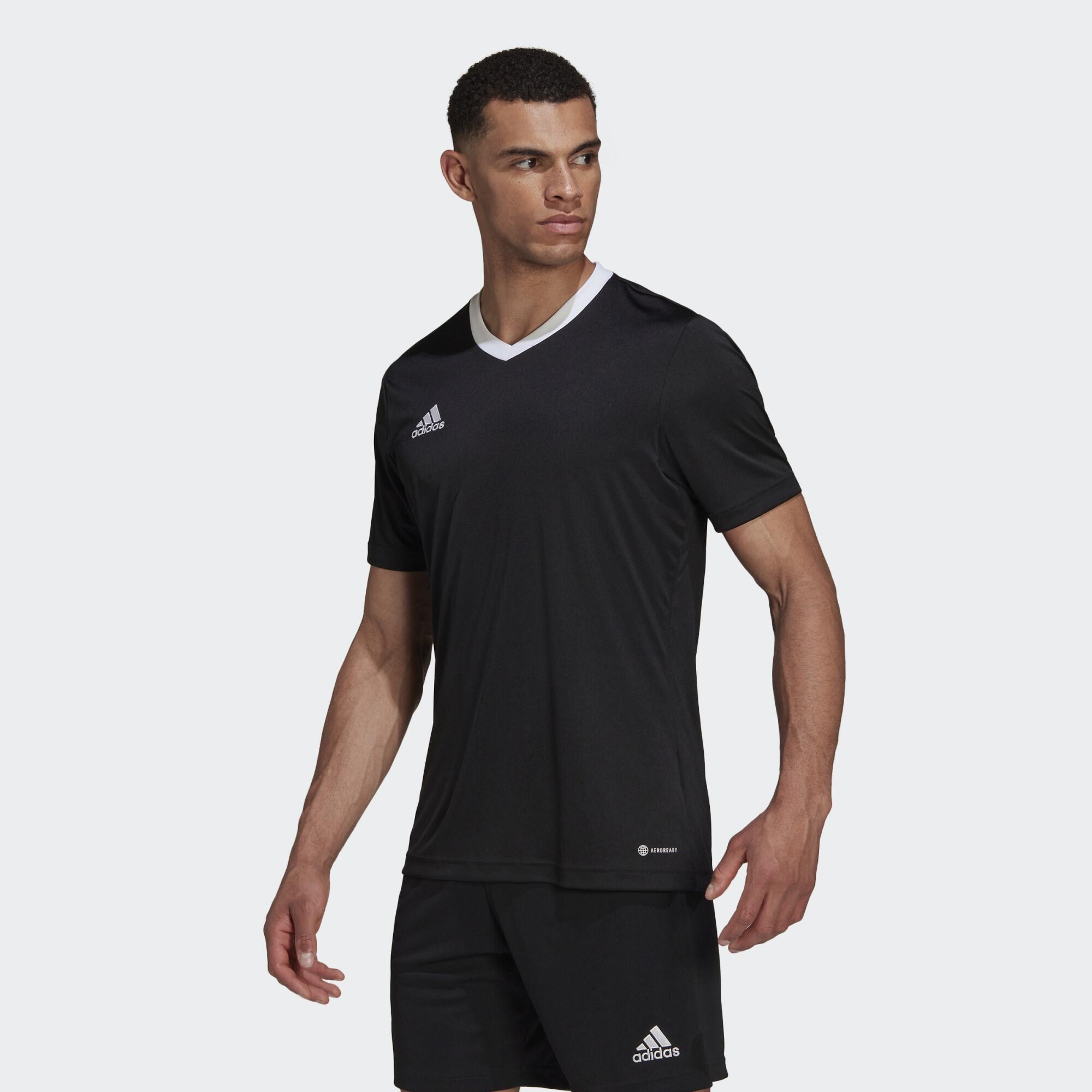 Tricou Fitness ADIDAS Entrada Roz Bărbați