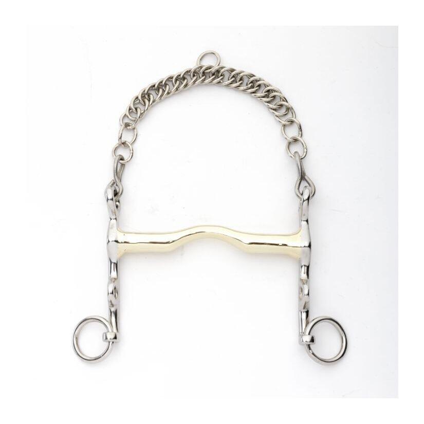 Bridle bit for horses with tongue hole Kavalkade KavalBit - 16 mm