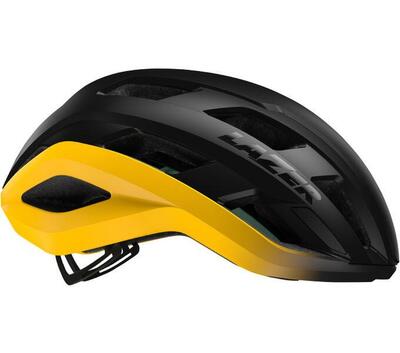 Rennrad/Gravel-Helm Strada KinetiCore. Black Maple Yellow