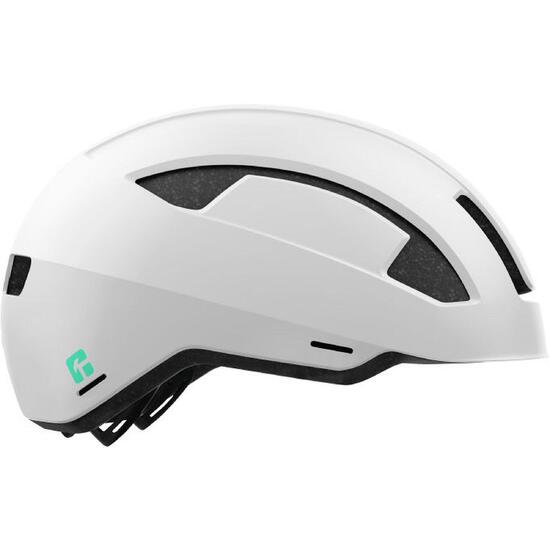 Kask miejski Zen KinetiCore, matowa biel