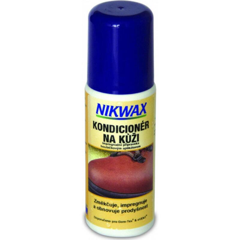 Impregnat odżywka do skóry licowej Nikwax Conditioner for Leather 125ml gąbka