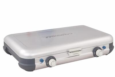 Cucina da campeggio 2 Grill Go CV" Tavolo a gas Grill Stufa Campingaz