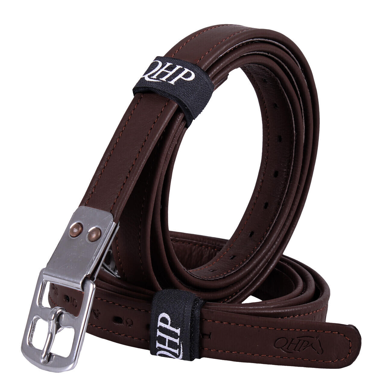 Qhp - Étrivières Pour Cheval Extra Résistantes Qhp - Etrivière - Marron - 150cm - Decathlon