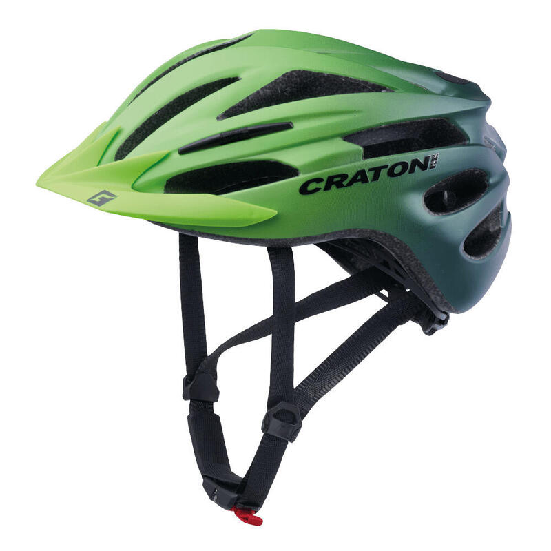 CRATONI Casque de vélo Pacer Jr. lime-green mat