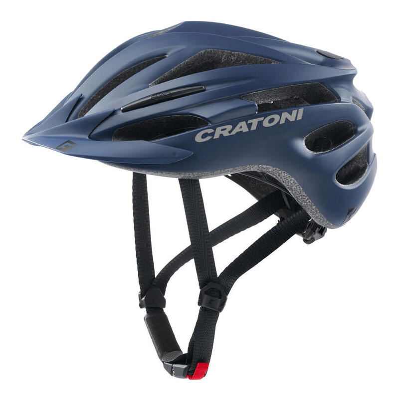 CRATONI Casque de vélo Pacer bleu fonce mat