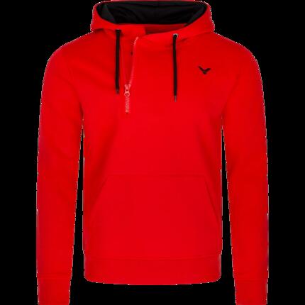 Herren-Badminton-Sweatshirt mit Zipper - Victor V-33400 D - rot