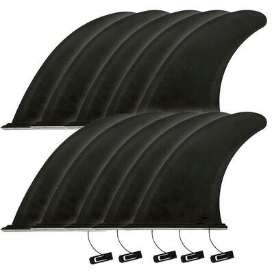 Set 10 sup vinnen 9" slide-in universeel - vinnen voor opblaasbaar sup board