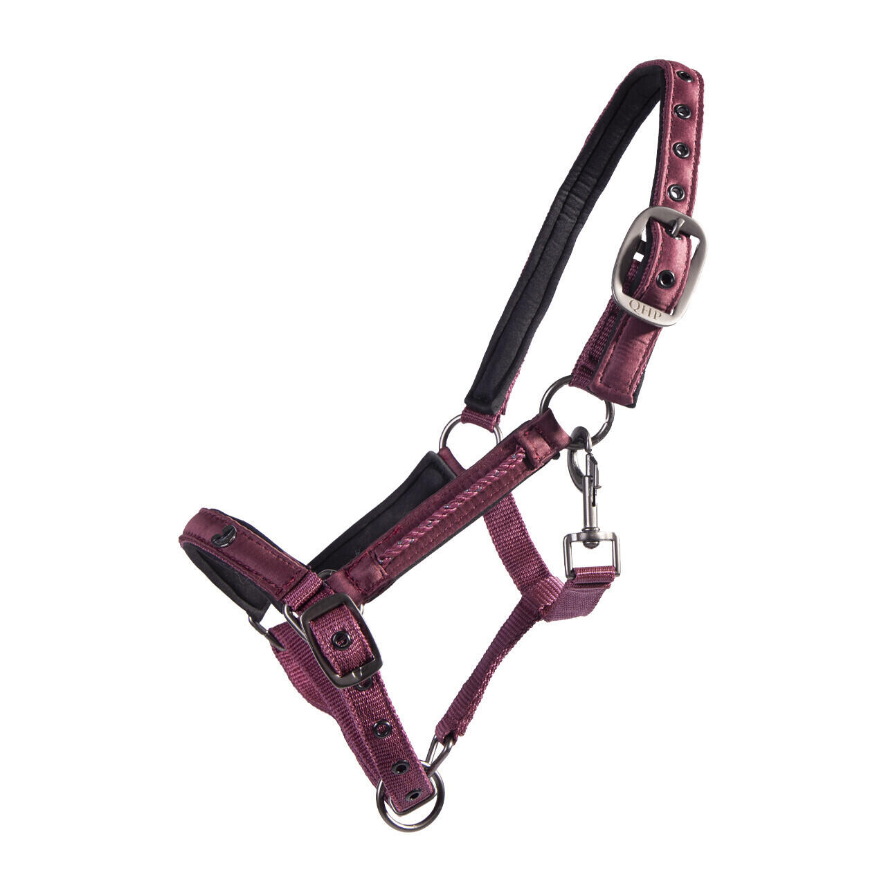 Qhp - Licol Pour Poulain Qhp Lily - Licol - Marron|rouge - Fs - Decathlon