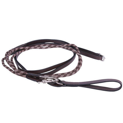 Rêne allemande pour cheval luxe QHP