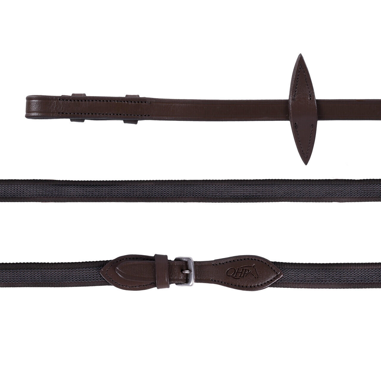 Super grip paarden teugels QHP 2/2