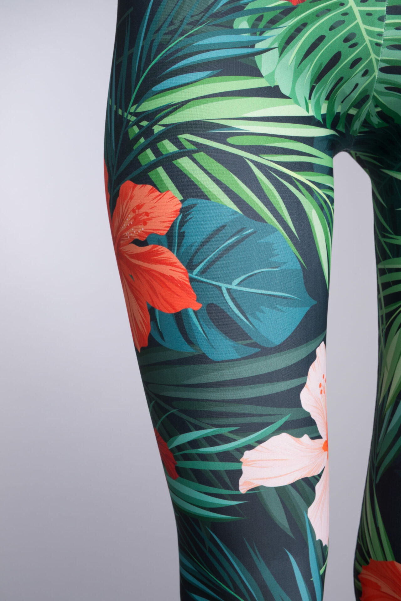 Legginsy sportowe damskie DEEP TRIP Rajskie 5/6