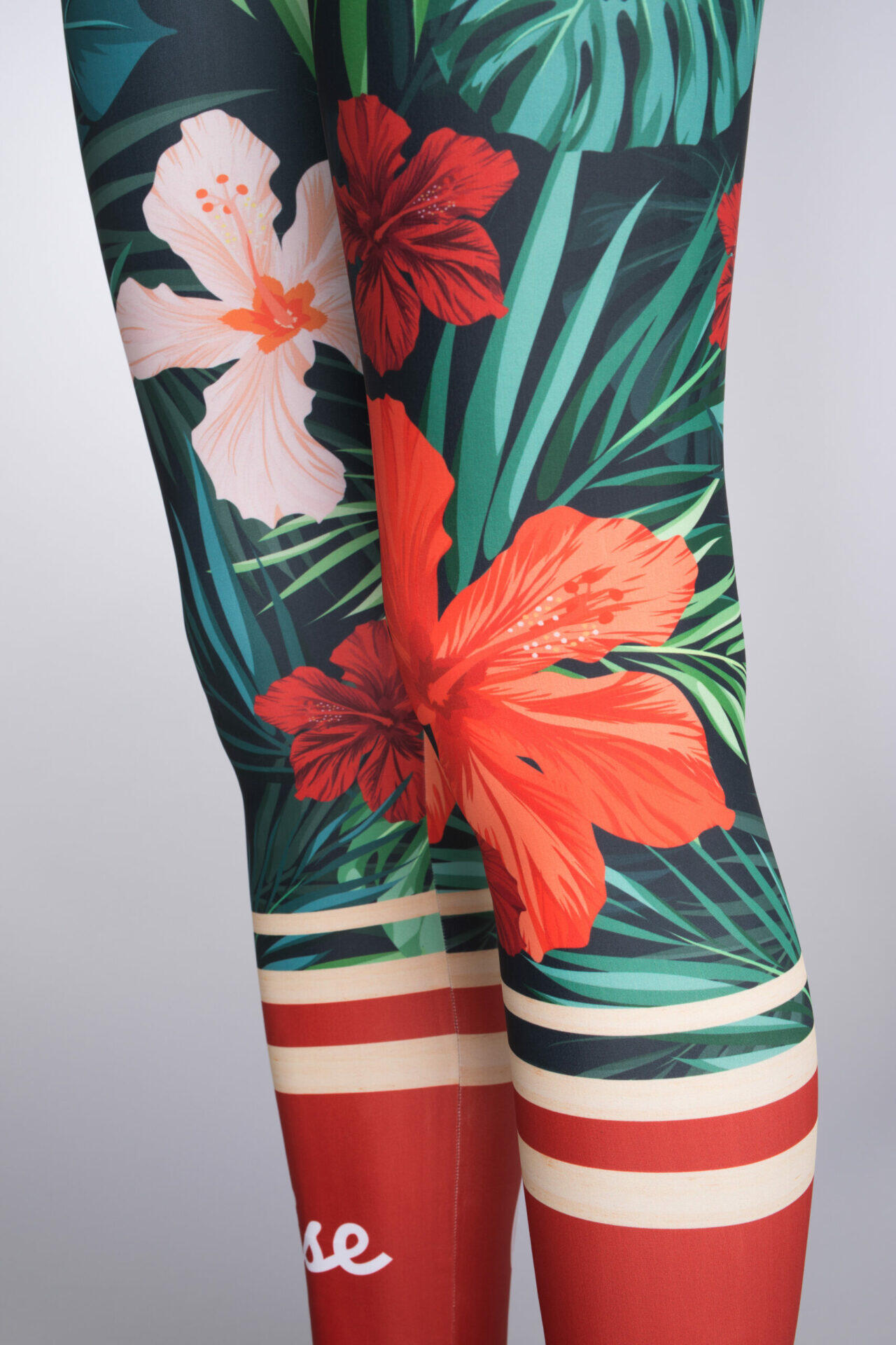 Legginsy sportowe damskie DEEP TRIP Rajskie 4/6