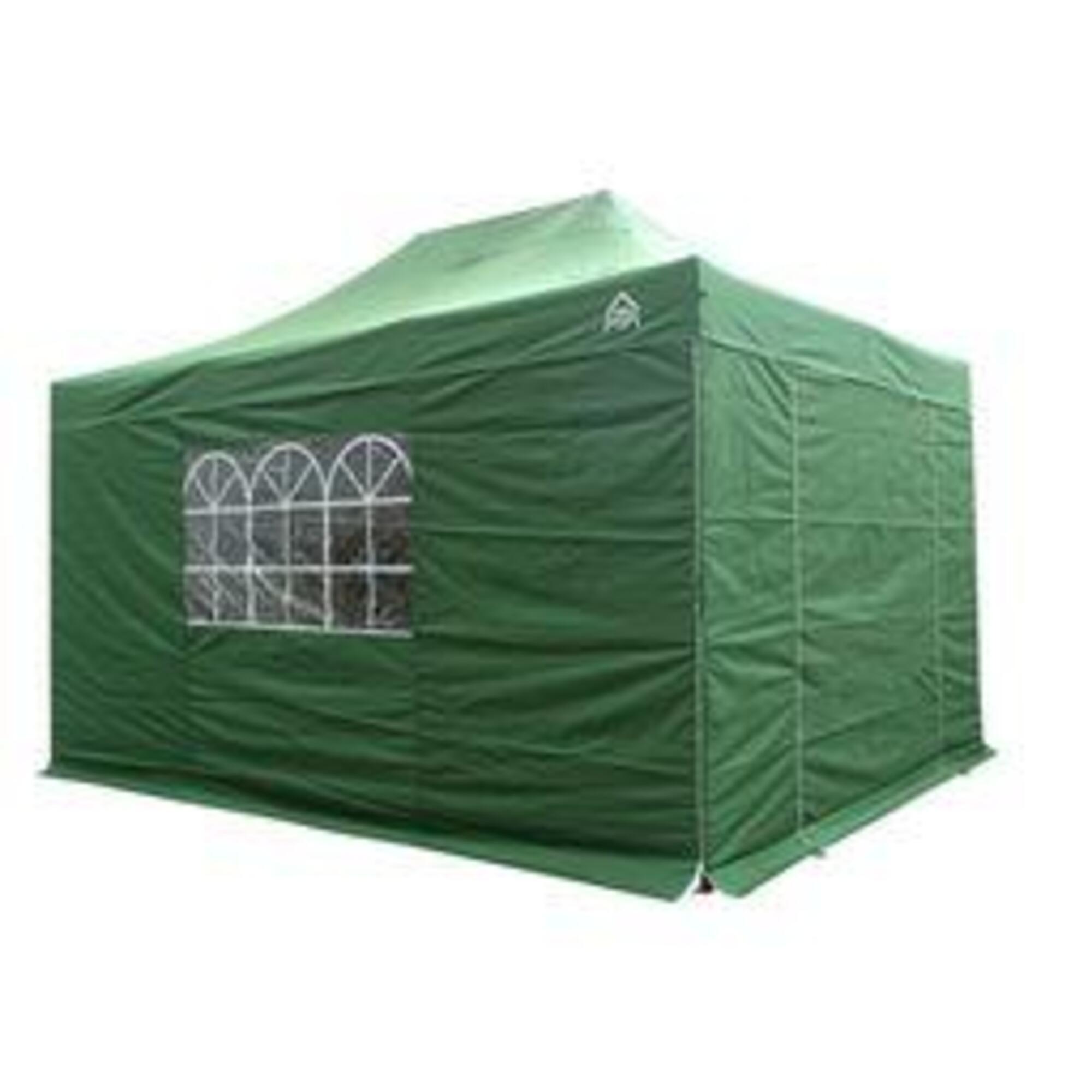 3x4.5m Pop Up Gazebo with 4 Superior Sides 1/4