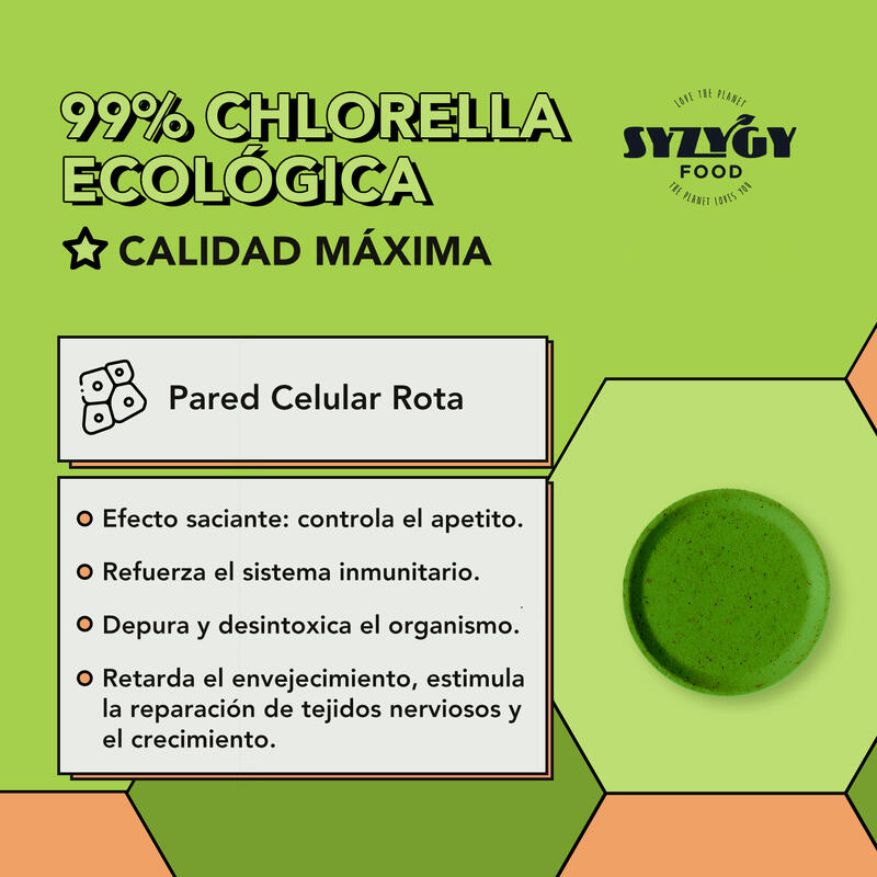 Chlorella Ecológica Aldous Bio, 500 comprimdos