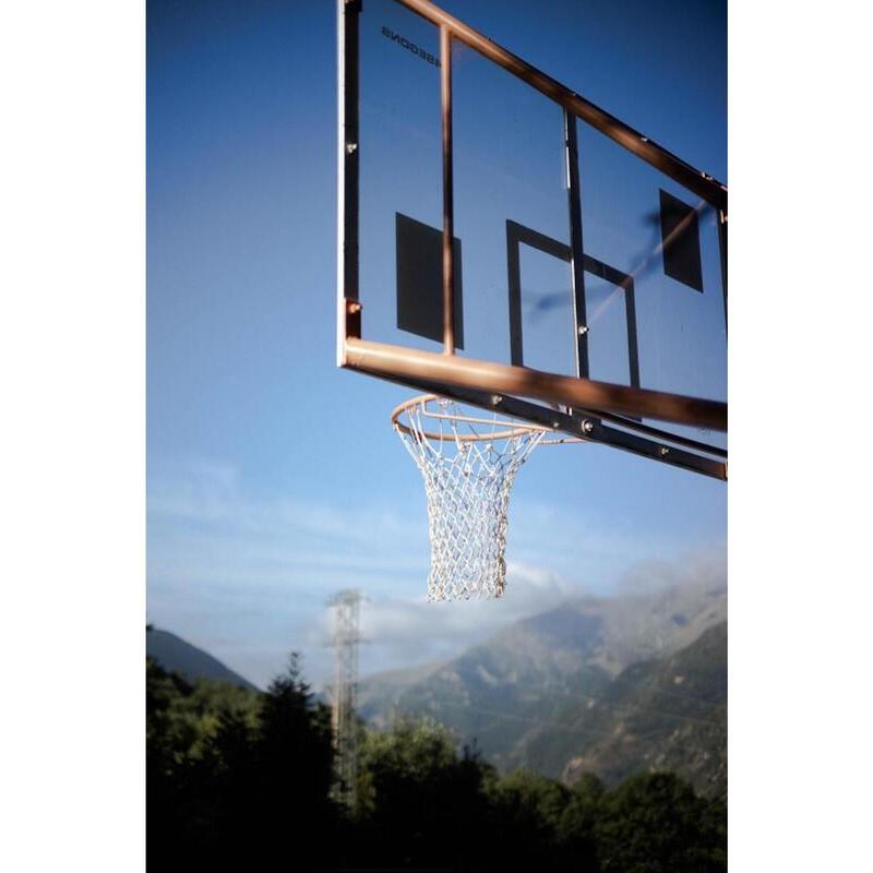 Red Canasta Baloncesto Ecoballution Econet Retro - Resistente a la intemperie.