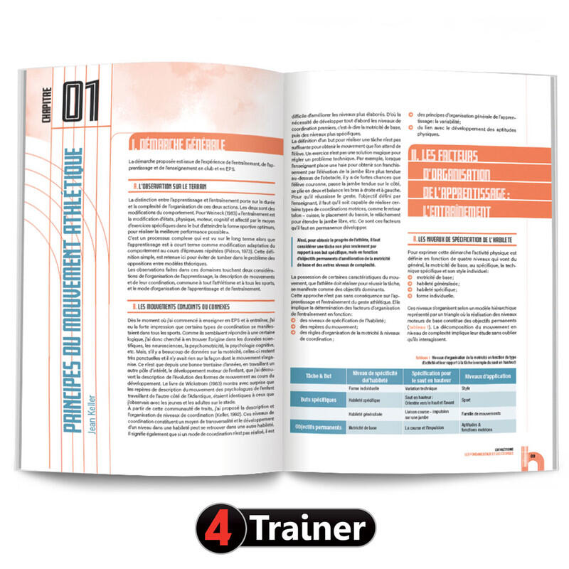 ATHLÉTISME - Les Fondamentaux et les Courses - 4TRAINER Editions 2/5