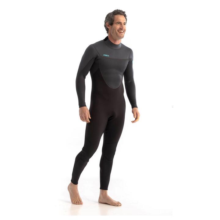 REFURBISHED PERTH 3/2MM MENS WETSUIT - GRAPHITE- B GRADE 4/7