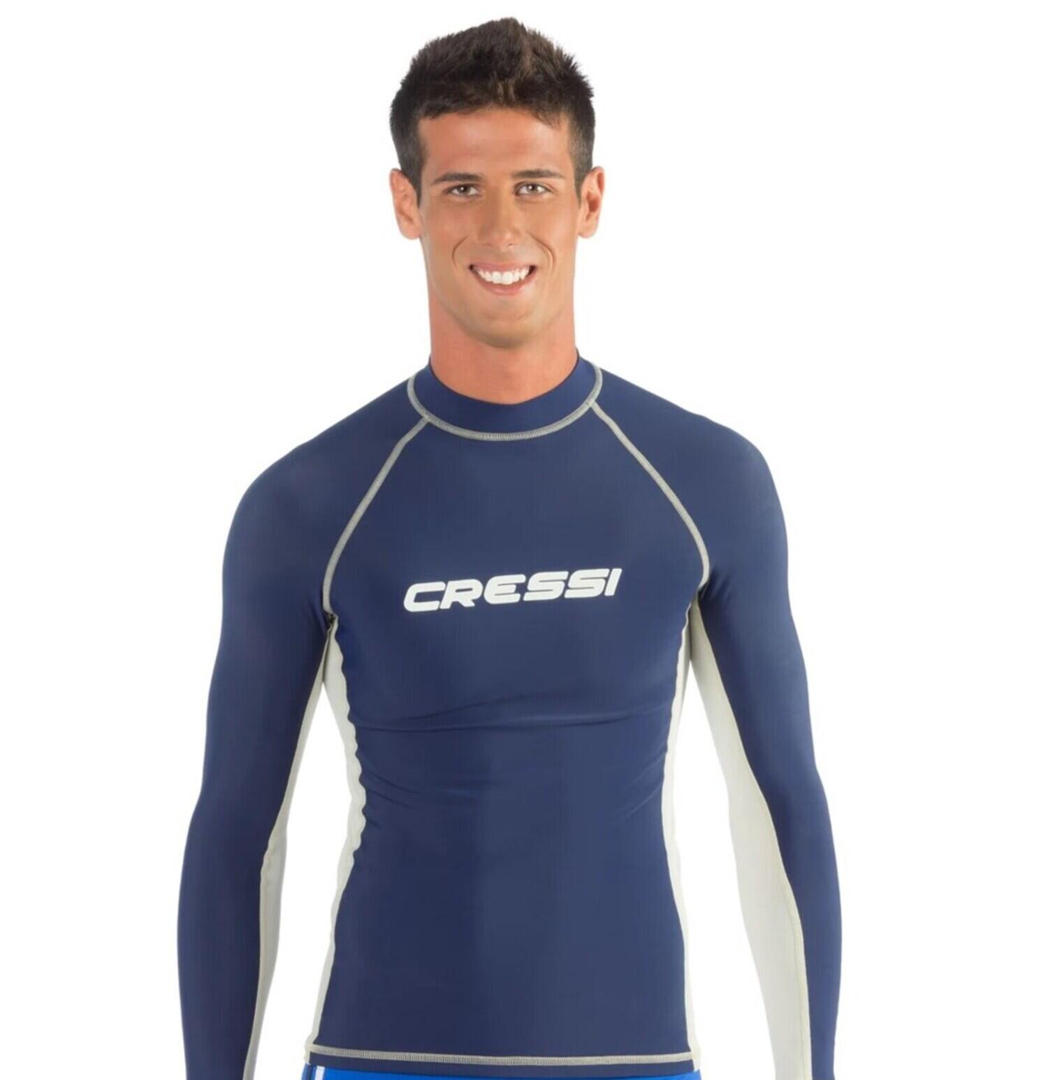 CRESSI Rash Guard  -  Hommes  -  Man Long Sleeve 2/3