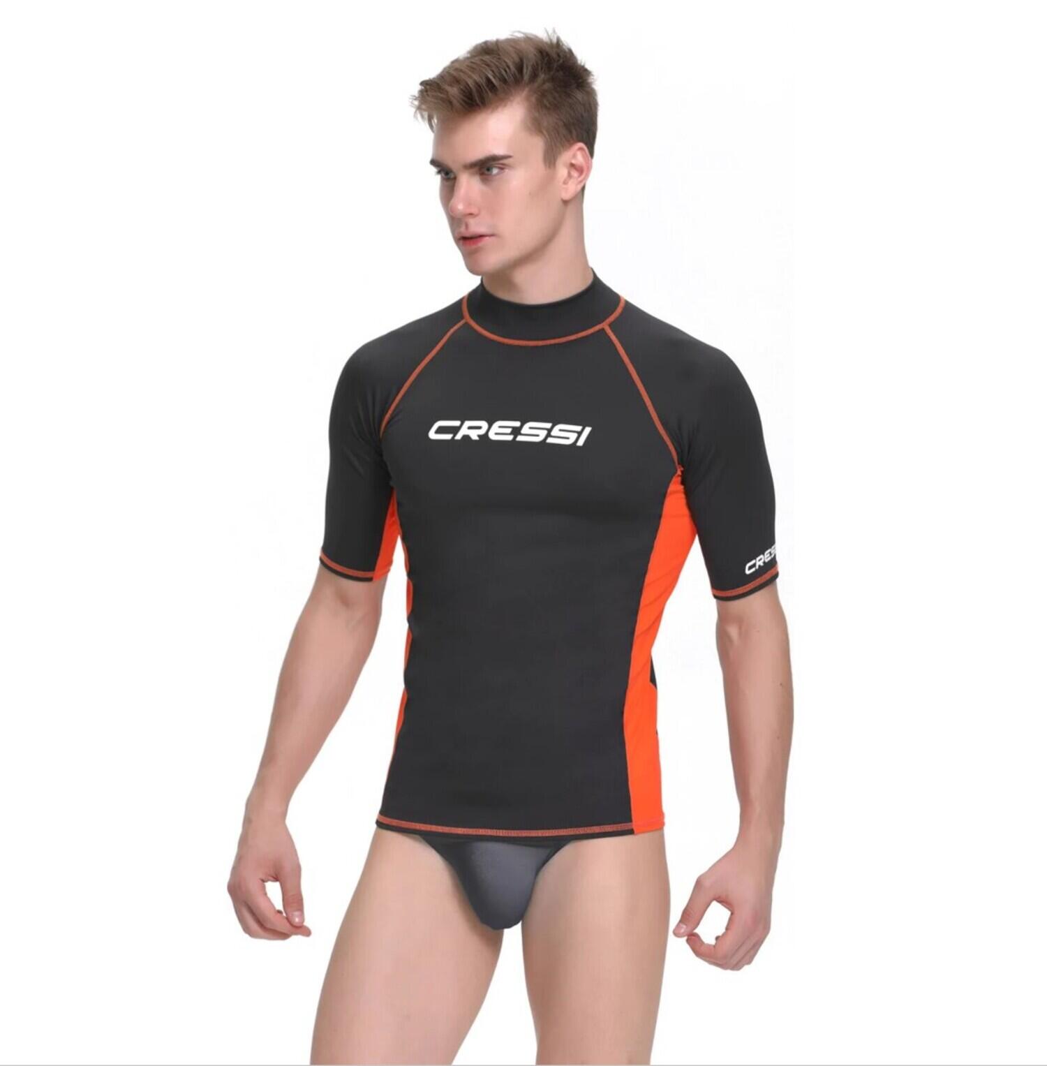 CRESSI Rash Guard  -  Hommes  -  Man Short Sleeve 2/3