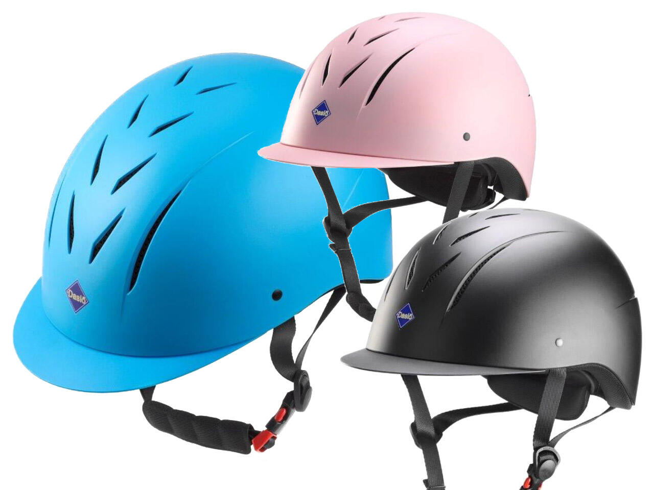 Casque d'équitation femme Daslö Saturno 3/4