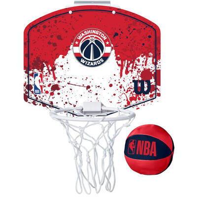 Mini canasta de baloncesto Wilson NBA Washington Wizards