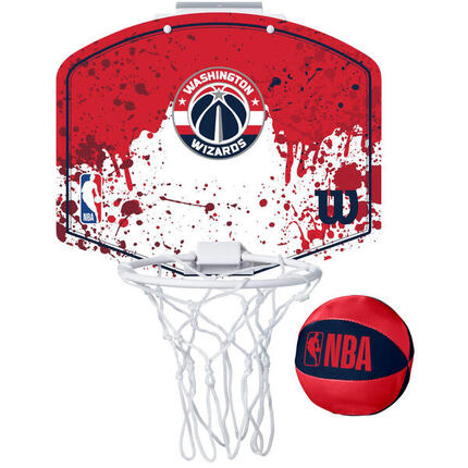 Mini canasta de baloncesto Wilson NBA Washington Wizards