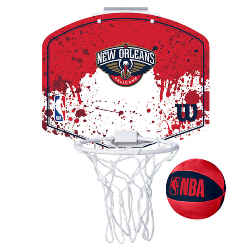 Kosárlabda palánk Wilson NBA Team New Orleans Pelicans Mini Hoop