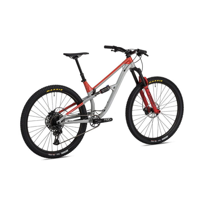 Bicicleta Enduro OMG EVO 29 pulgadas - Trail - Gris/Rojo