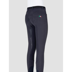 Pantalon équitation fille Equiline Full Grip