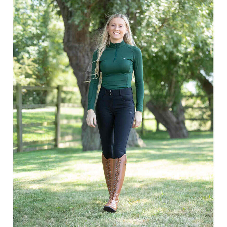 Pantalon équitation full grip femme Premier Equine Virtue 2/3