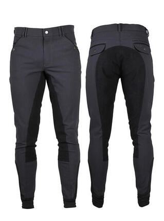 Pantalon D’Equitation Jack Full Seat QHP Gris