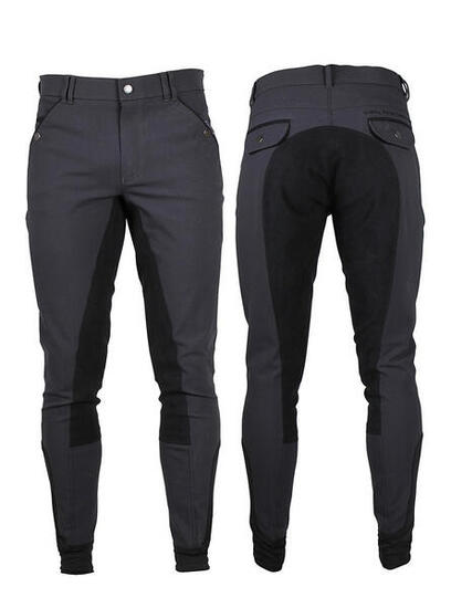 Pantalon D’Equitation Jack Full Seat QHP Gris