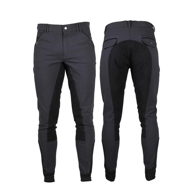 Pantalon D’Equitation Jack Full Seat QHP Gris