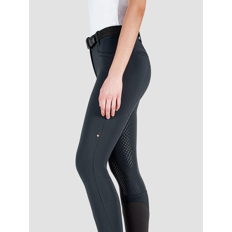 Paardrijden - Unisex -  Black - -women's Full Grip Breeches Adellek