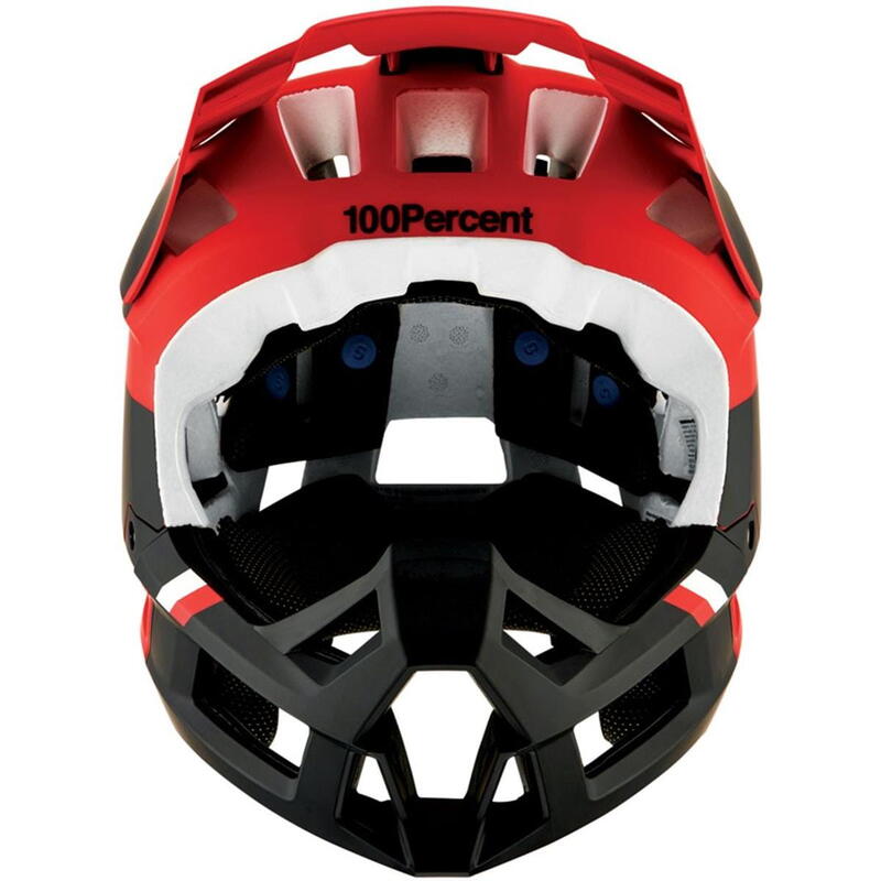 Trajecta Helm mit Fidlock - Cargo Fluo Red