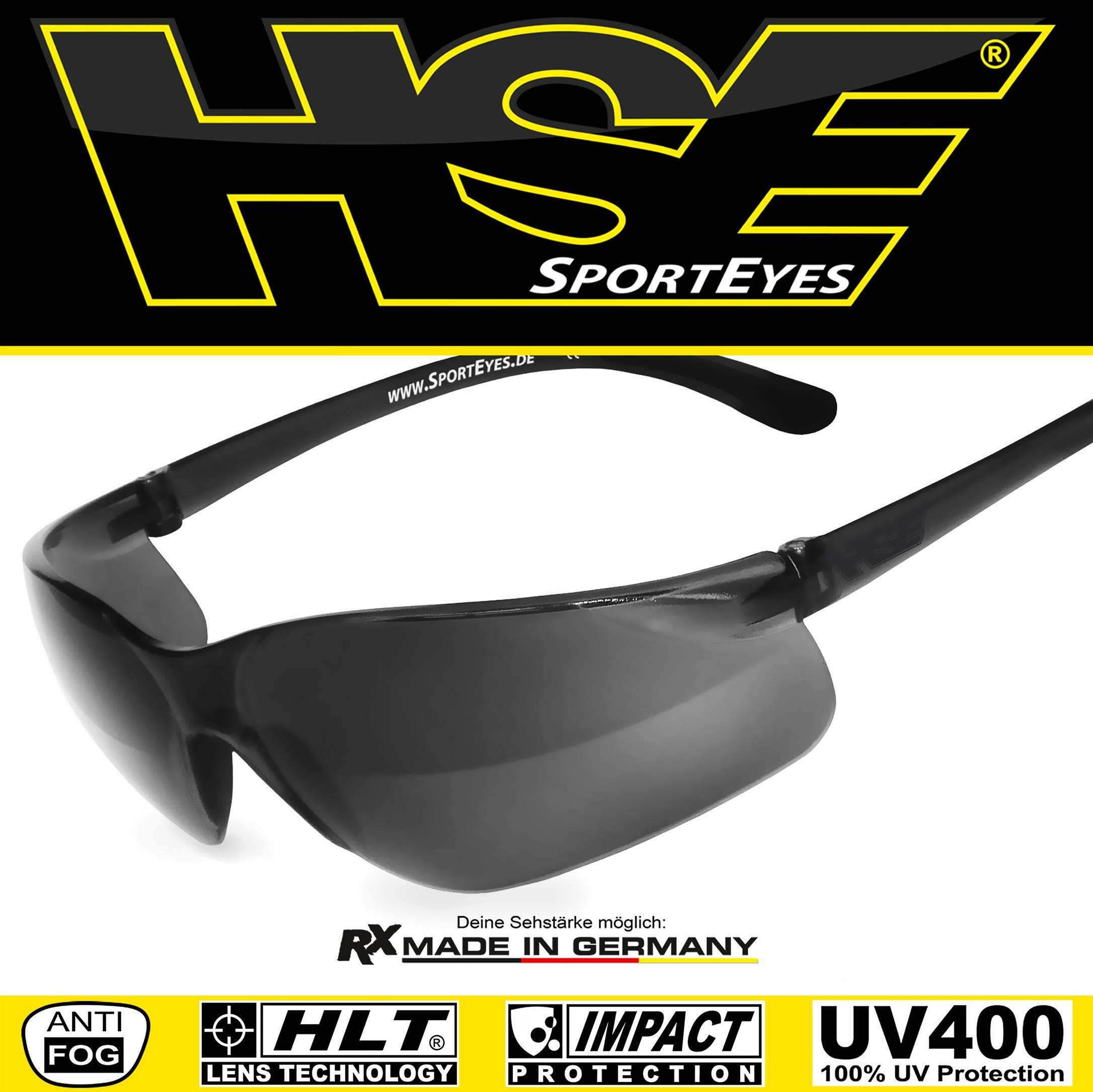 Sportbrille | DEFENDER 1.0 | smoke | Steinschlagbeständig | beschlagfrei 2/5