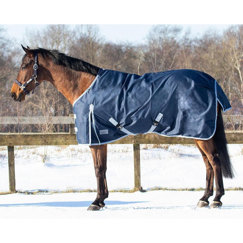 Outdoor-Decke für Pferde QHP Turnot 600 300 g