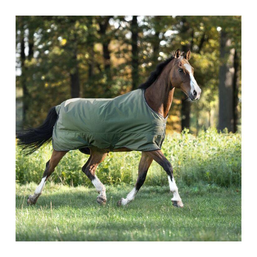 Kavalkade - Couverture D'Extérieur Pour Cheval Kavalkade Montreal 100g - Couverture Cheval - Vert - 125 Cm - Decathlon
