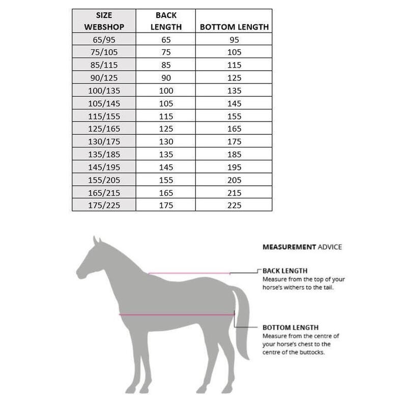 Fleece paardendeken QHP Luxury